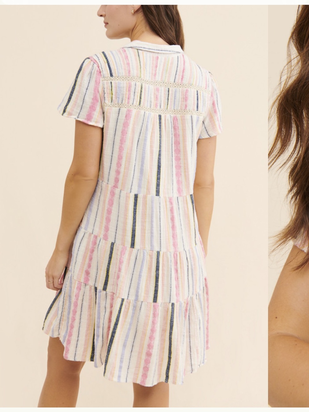 Anthropologie Georgina Tiered
Shirtdress Small - Picture 2 of 8